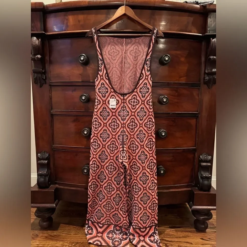 Free People Ready Or Not Jumpsuit Size Small